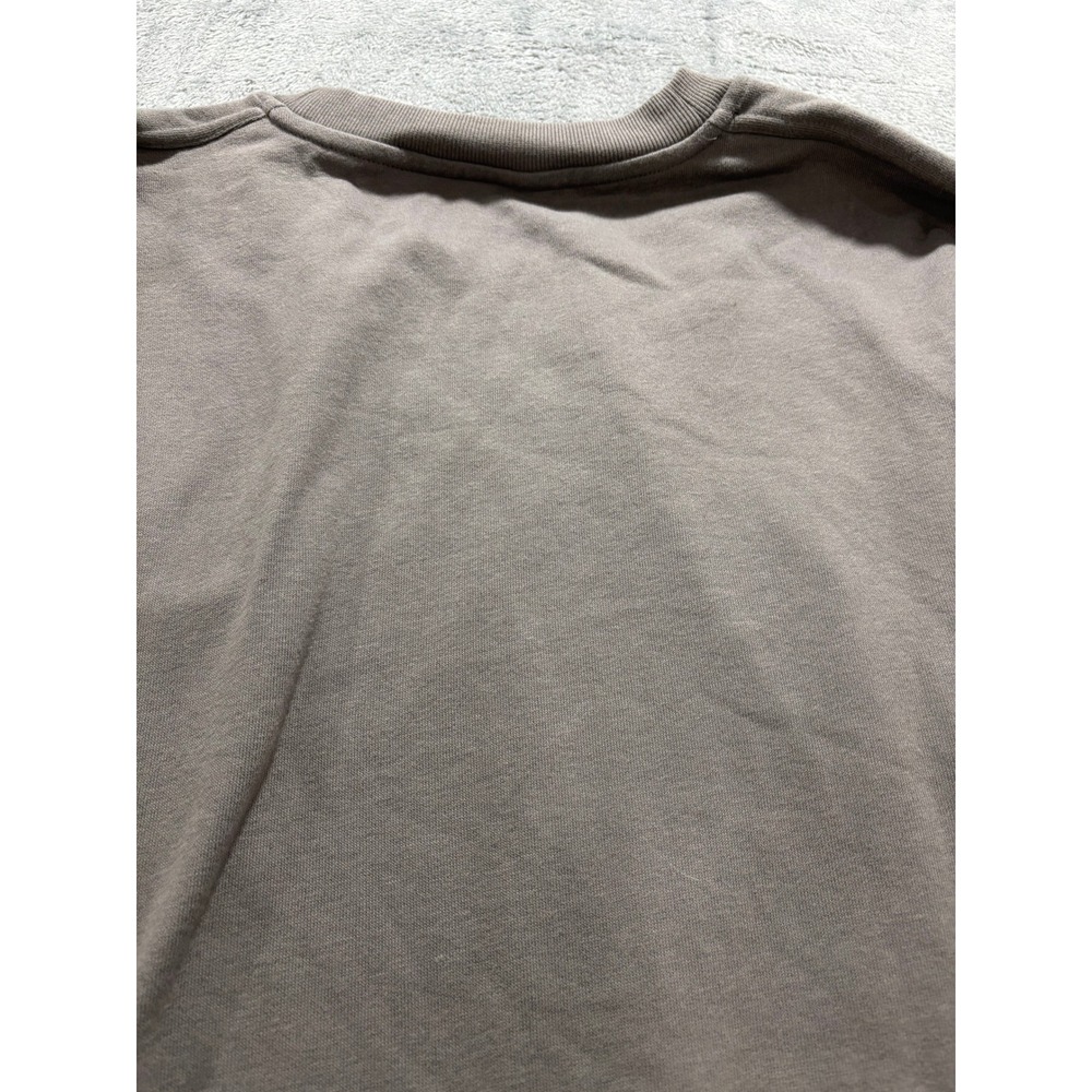DKNY XXL Taupe Brown Womens Sweatshirt Pullover Casual Athleisure Cozy - Picture 2 of 10